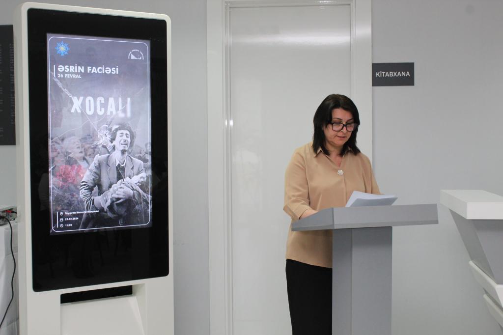An educational event on "Tragedy of the Khojaly Century" was held at the "Genocide Memorial Complex" in Guba.