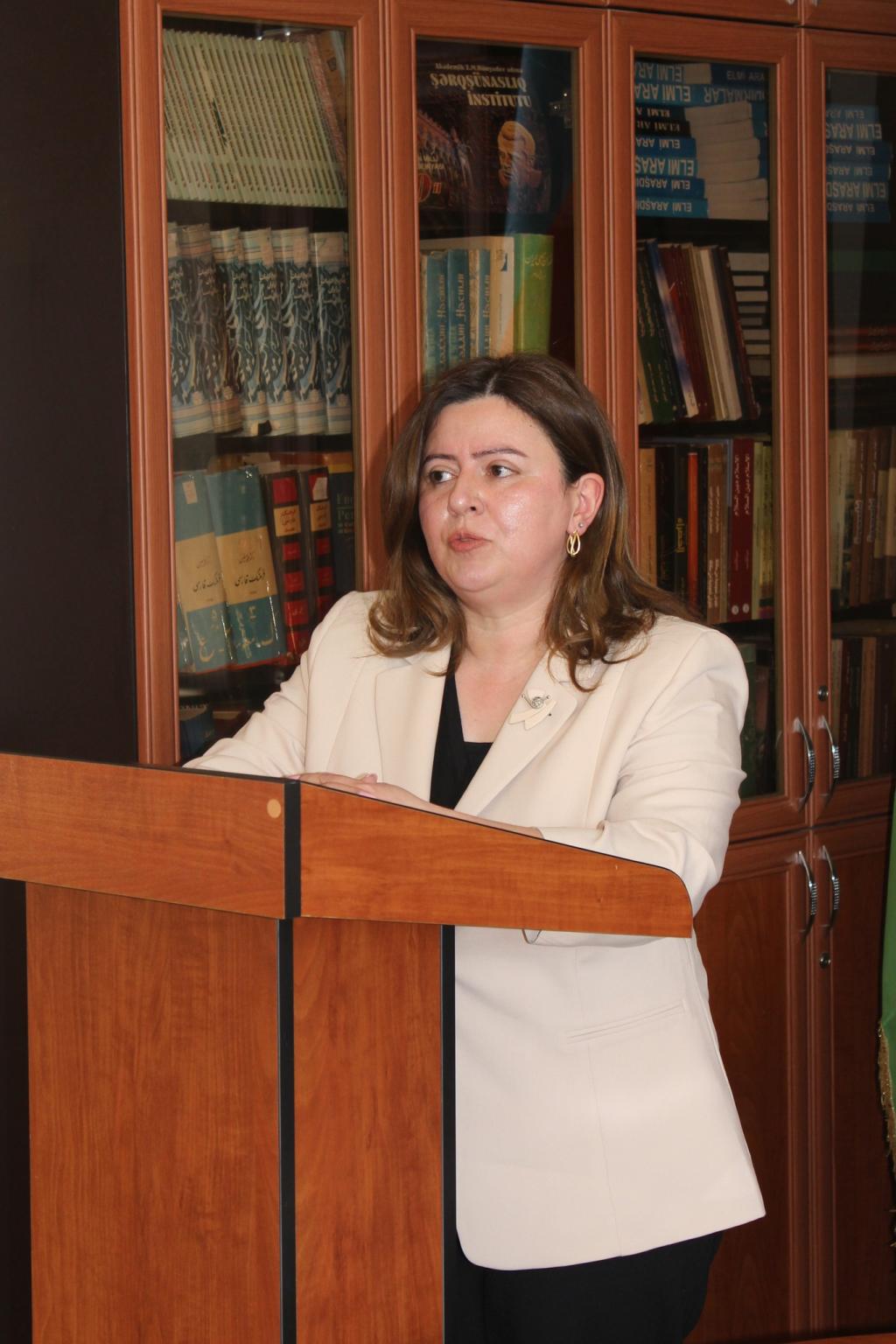 AMEA-nın akademik Ziya Bünyadov adına Şərqşünaslıq İnstitutunda 31 Mart – Azərbaycanlıların Soyqırımı Gününə həsr olunan tədbir keçirilib. Tədbirdə Quba şəhərində “Soyqırımı Memorial Kompleksi”nin əməkdaşları – direktor müavini Mehriban Əliyeva, tarix üzrə fəlsəfə doktoru Sübhan Talıblı və Nurcan Allahverdiyeva da öz məqalələri ilə çıxış ediblər.