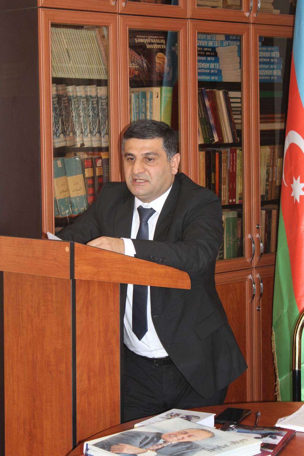 AMEA-nın akademik Ziya Bünyadov adına Şərqşünaslıq İnstitutunda 31 Mart – Azərbaycanlıların Soyqırımı Gününə həsr olunan tədbir keçirilib. Tədbirdə Quba şəhərində “Soyqırımı Memorial Kompleksi”nin əməkdaşları – direktor müavini Mehriban Əliyeva, tarix üzrə fəlsəfə doktoru Sübhan Talıblı və Nurcan Allahverdiyeva da öz məqalələri ilə çıxış ediblər.