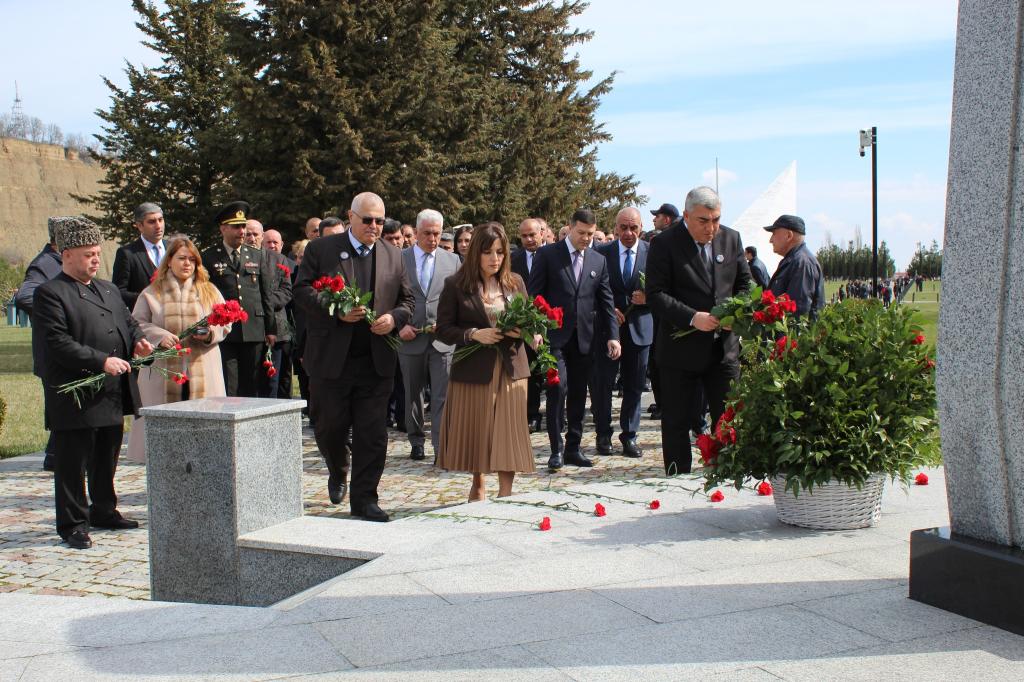 31 mart azərbaycanlılara qarşı törədilmiş soyqırımların 106-ci ildönümü ilə bağlı Soyqırımı Memorial Kompleksində Azərbaycan Respublikası Mədəniyyət Nazirliyi yanında Mədəni İrsin Qorunması, İnkişafı və Bərpası üzrə Dövlət Xidməti, Quba rayonu İcra Hakimiyyəti və Quba şəhərində “Soyqırımı Memorial Kompleksi”nin birgə təşkilatçılığı ilə anım tədbiri-kütləvi ziyarət keçirilib.