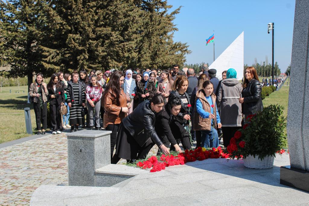 31 mart azərbaycanlıların soyqırımının 106-cı ildönümü ərəfəsində Quba şəhərində “Soyqırımı Memorial Kompleksi”nə gələn ziyarətçilərin sayında artım müşahidə olunur.