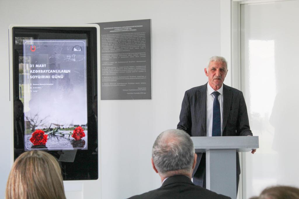 Quba şəhərində "Soyqırımı Memorial Kompleksi"nin və Azərbaycan Mədəniyyət İşçiləri Həmkarlar İttifaqının Xaçmaz və Quba rayon komitələrinin təşkilatçılığı ilə “31 Mart-Azərbaycanlıların Soyqırımı Günüdür” adlı tədbir keçirilib.