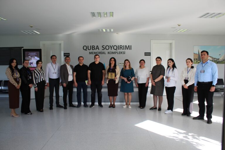 Aysu Bulbulzadeh, an employee of the Complex, shared insights into the activities of the Complex and showcased the Genocide Museum to participants during a webinar co-hosted by the Eskişehir Association of Azerbaijanis in Turkey and the "Genocide Memorial Complex" in Guba. Javid Aydın, the head of the Eskişehir Association of Azerbaijanis, personally visited the Genocide Memorial Complex during his trip to Guba and honored Aysu Bulbulzade with a letter of appreciation for her contributions.