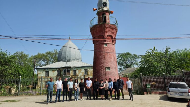 In connection with the International Day of Museums on May 18, 2024, employees of the "Genocide Memorial Complex" visited two mosques in the Guba region: the High Dome mosque in I Nugadi village and the Seyidler mosque in Tangalti village.