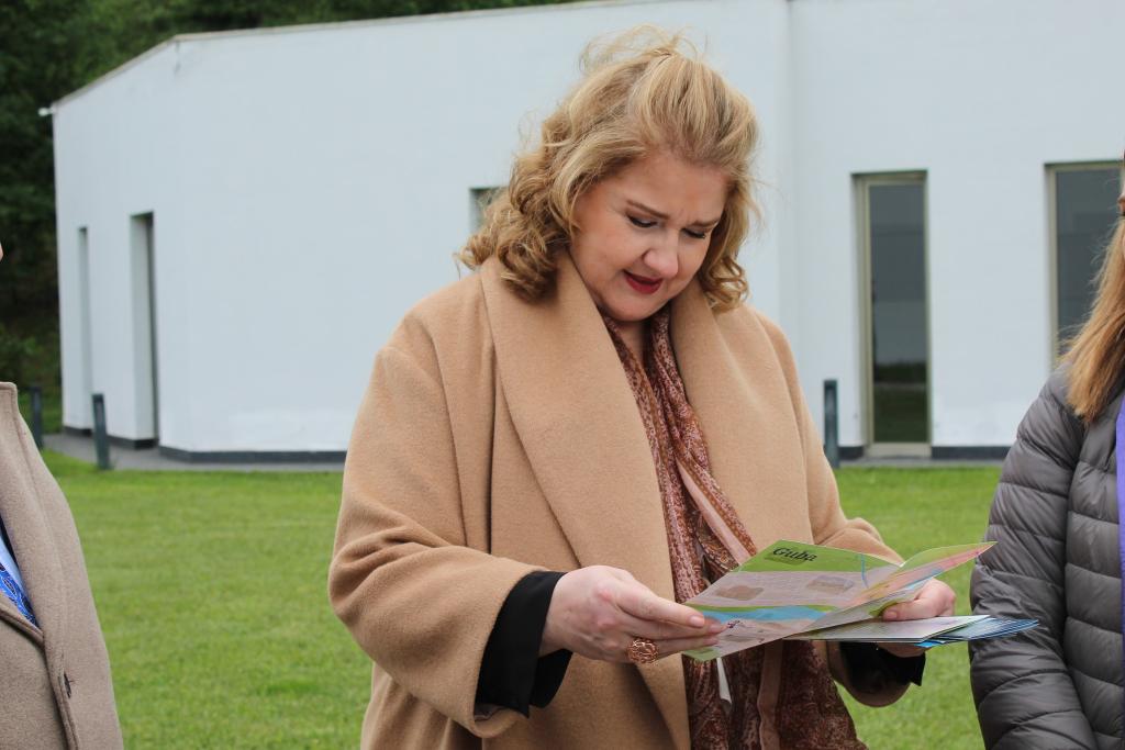 Ambassador Extraordinary and Plenipotentiary of the Republic of Argentina to our country Mrs. Mariangeles Bellushin visited the Genocide Memorial Complex during her visit to Guba. The ambassador was informed about genocides committed by Armenians against Azerbaijanis, Armenian vandalism.