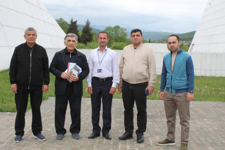 Abdugappor Kyrgyzbeyov, rector  of Nizami Tashkent State Pedagogical University of Uzbekistan, Executive Director Erkin Nuriddinov of Uzbekistan-Azerbaijan Friendship Society, Vugar Mirzayev from Azerbaijan Cultural Center named after Heydar Aliyev in Uzbekistan, and Yusif Aliyev, director  of Azerbaijan State Pedagogical University Guba Branch visited the "Genocide Memorial Complex" in Guba.