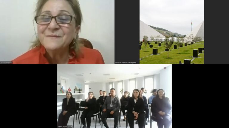 According to the approved action plan of the "Genocide Memorial Complex" for the second half of 2024, a series of "Master classes" are being conducted in Guba.