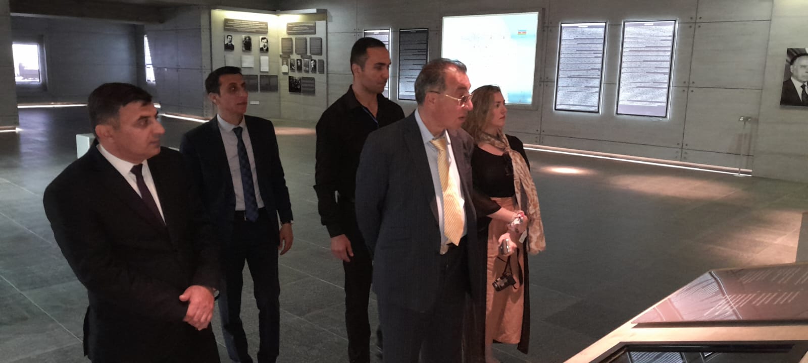 The delegation of the Bukhara Jewish Congress of the USA and Canada visited the Genocide Memorial Complex during their trip to Guba, where they received detailed information about the genocides of 1918.