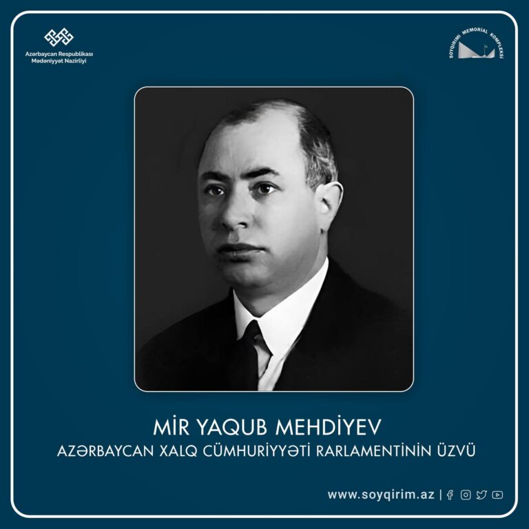 "Mir Yagub Mehdiyev"