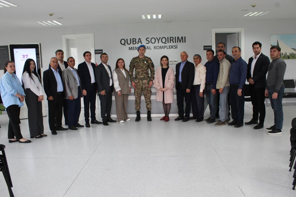 27 Sentyabr - Anım Günü ilə əlaqədar Quba şəhərində “Soyqırımı Memorial Kompleksi”ndə  tədbir keçirilib.