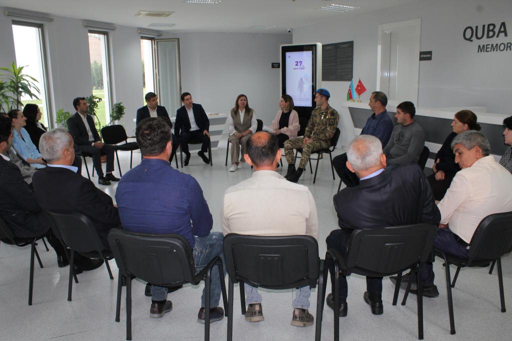 27 Sentyabr - Anım Günü ilə əlaqədar Quba şəhərində “Soyqırımı Memorial Kompleksi”ndə  tədbir keçirilib.