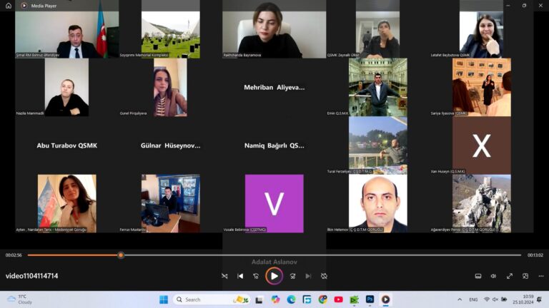 A webinar titled “Say No to Corruption” was held in Guba city through the joint organization of the Guba Regional Center of the Human Rights Commissioner of the Republic of Azerbaijan, the “Genocide Memorial Complex,” the Nardaran Historical and Cultural Reserve, and the “Chiraggala-Shabran” State Historical and Cultural Reserve.