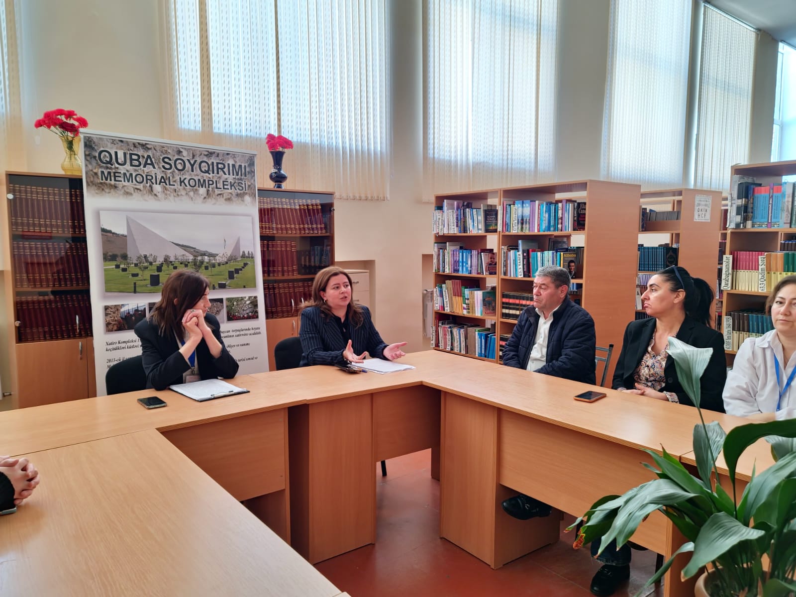 On October 30, 2024, a joint event titled “Fighting Corruption: United Steps Towards Transparency and Justice” was organized by the Guba District Centralized Library System and the Genocide Memorial Complex under the theme “Say No to Corruption.”