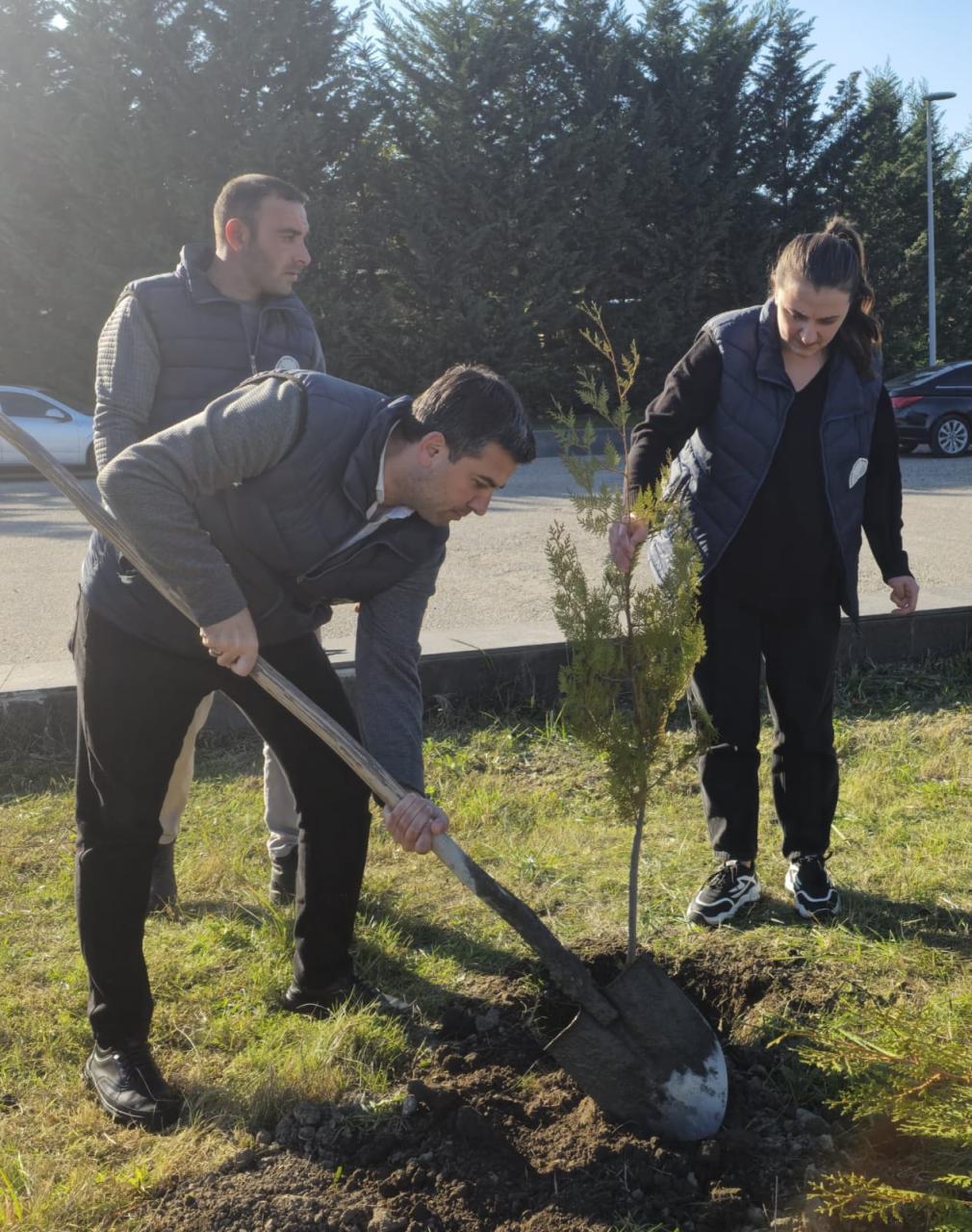 As part of the “Year of Solidarity for a Green World,” a tree-planting campaign was held near the Genocide Memorial Complex in Guba.