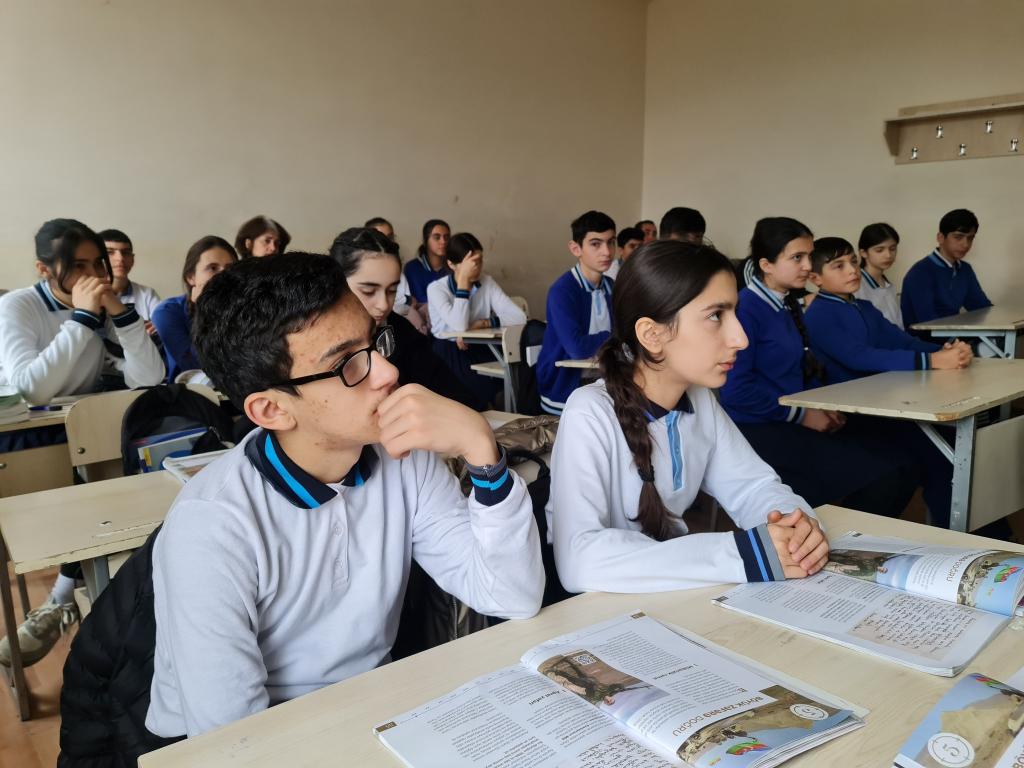 The "Genocide of Azerbaijanis" project continues in general educational institutions.