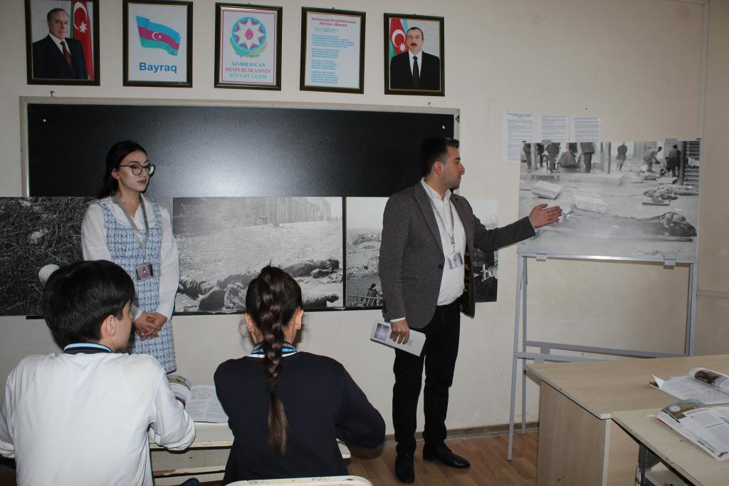 The "Genocide of Azerbaijanis" project continues in general educational institutions.