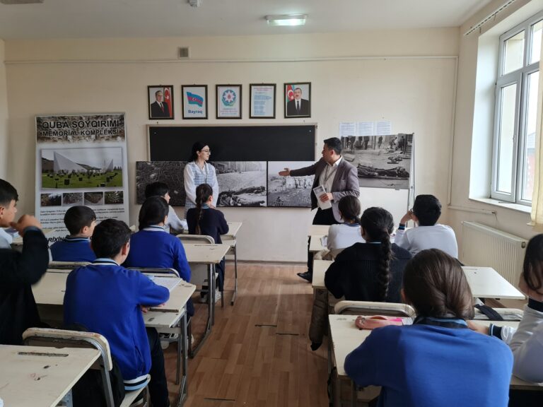 The "Genocide of Azerbaijanis" project continues in general educational institutions.