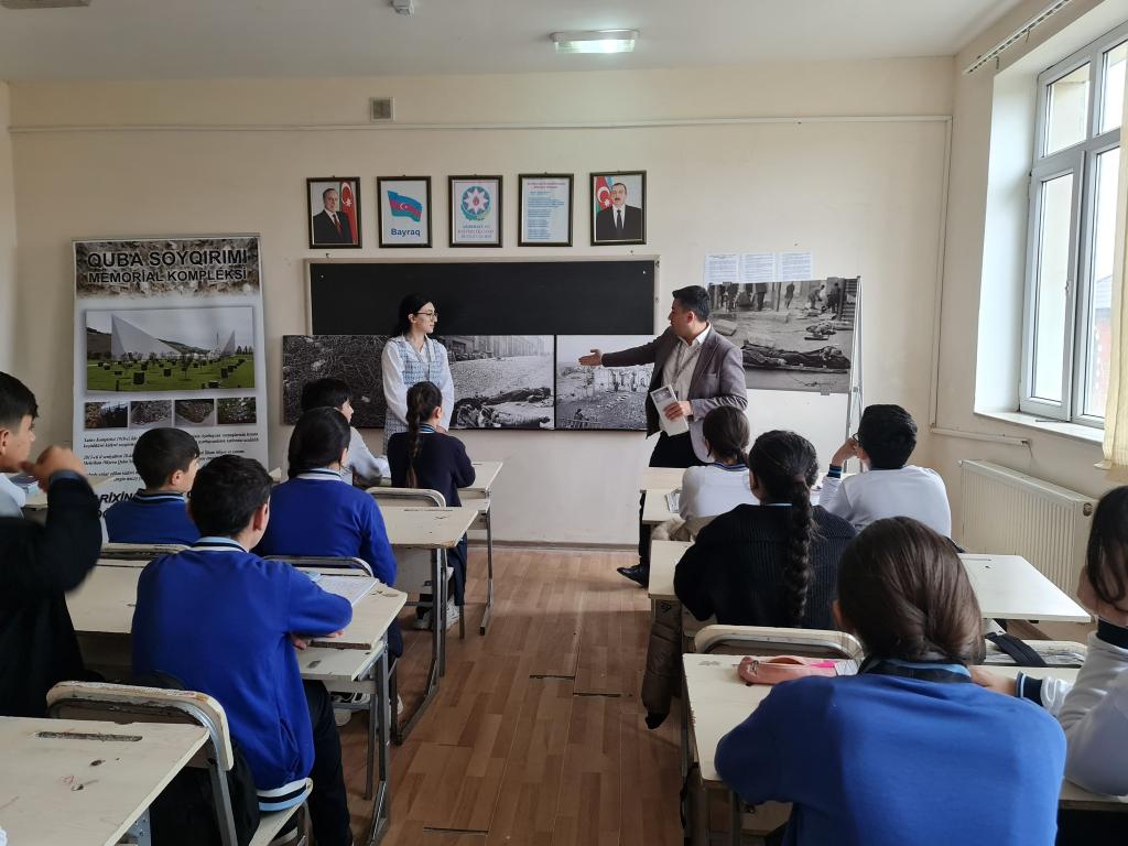 The "Genocide of Azerbaijanis" project continues in general educational institutions.