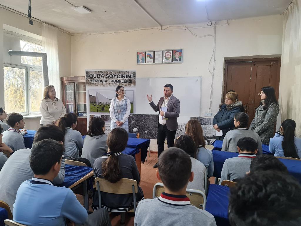 The "Genocide of Azerbaijanis" project continues in general educational institutions.