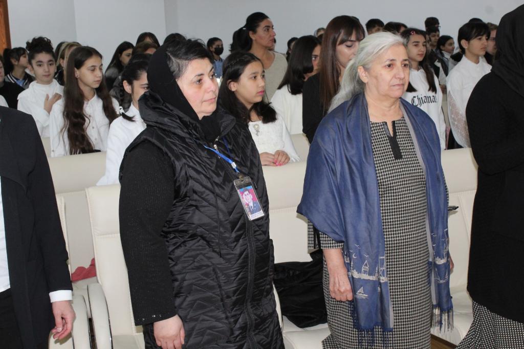 The Guba History and Ethnography Museum, in collaboration with the “Genocide Memorial Complex,” organized an event in Guba titled “Our Glorious Victory” in honor of Victory Day. The event aimed to highlight the significance of the historic triumph achieved in the Patriotic War and to commemorate the heroes who fought for Azerbaijan’s independence.