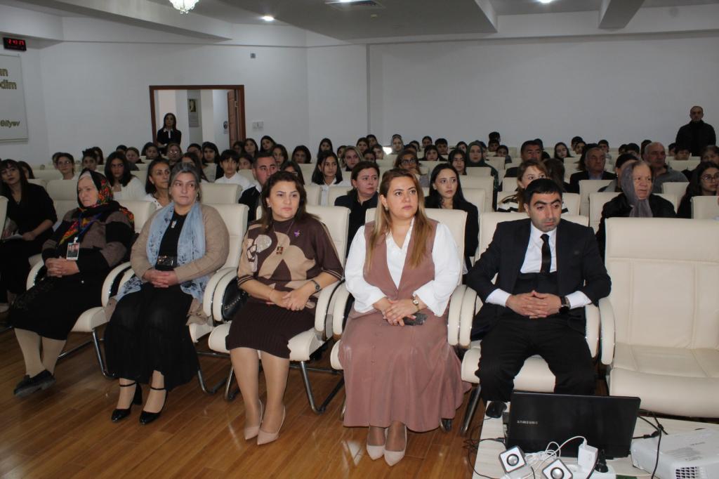 The Guba History and Ethnography Museum, in collaboration with the “Genocide Memorial Complex,” organized an event in Guba titled “Our Glorious Victory” in honor of Victory Day. The event aimed to highlight the significance of the historic triumph achieved in the Patriotic War and to commemorate the heroes who fought for Azerbaijan’s independence.
