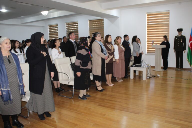 The Guba History and Ethnography Museum, in collaboration with the “Genocide Memorial Complex,” organized an event in Guba titled “Our Glorious Victory” in honor of Victory Day. The event aimed to highlight the significance of the historic triumph achieved in the Patriotic War and to commemorate the heroes who fought for Azerbaijan’s independence.