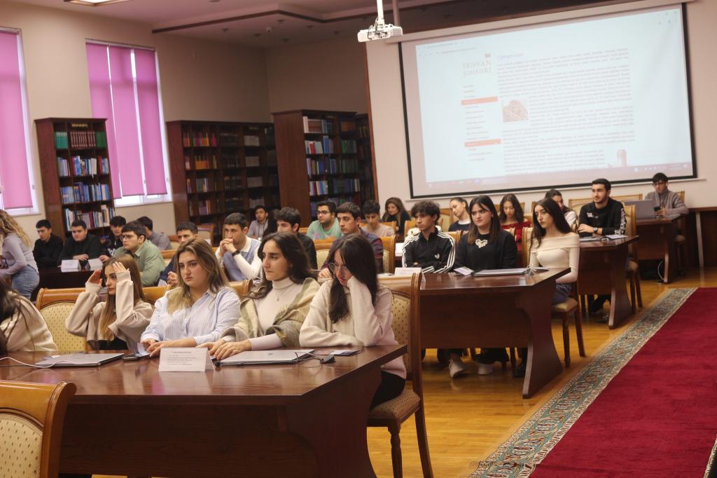 عُقدت فعالية بعنوان "إرثنا الثقافي – الأمس واليوم" في جامعة باكو التجارة.