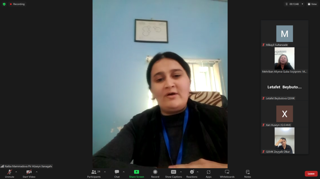 بمبادرة من مجمع تذكاري الإبادة الجماعية، تم تنظيم سلسلة من الندوات عبر الإنترنت تحت عنوان لن ننسَ الحقائق التاريخية، وذلك في الفترة من 7 إلى 12 مارس 2025 في مدينة قوبا. يهدف هذا المشروع إلى دراسة أحداث الإبادة الجماعية التي ارتُكبت ضد الأذربيجانيين عام 1918 استنادًا إلى شهادات الشهود، و إيصال الحقائق التاريخية إلى الجمهور.