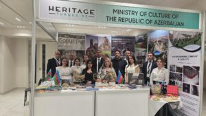 28-30 may 2025-ci il tarixlərində Özbəkistanın Səmərqənd şəhərində keçirilən “Heritage Turqoise: Restovrasiya, Arxeologiya, Muzeyşünaslıq, Kitabxanaçılıq, Texnologiyalar” adlı sərgi və konfransda Azərbaycanın tarixi həqiqətlərini, mədəni irsini, arxeoloji abidələrini tanıtmaq məqsədilə Azərbaycan Respublikası Mədəniyyət Nazirliyinin təşkilatçılığı ilə Mədəni İrsin Qorunması, İnkişafı və Bərpası üzrə Dövlət Xidmətinin nümayəndələri və xidmətin tabeliyində olan 7 Tarix və Mədəniyyət qoruğunun rəhbər və əməkdaşları iştirak ediblər.