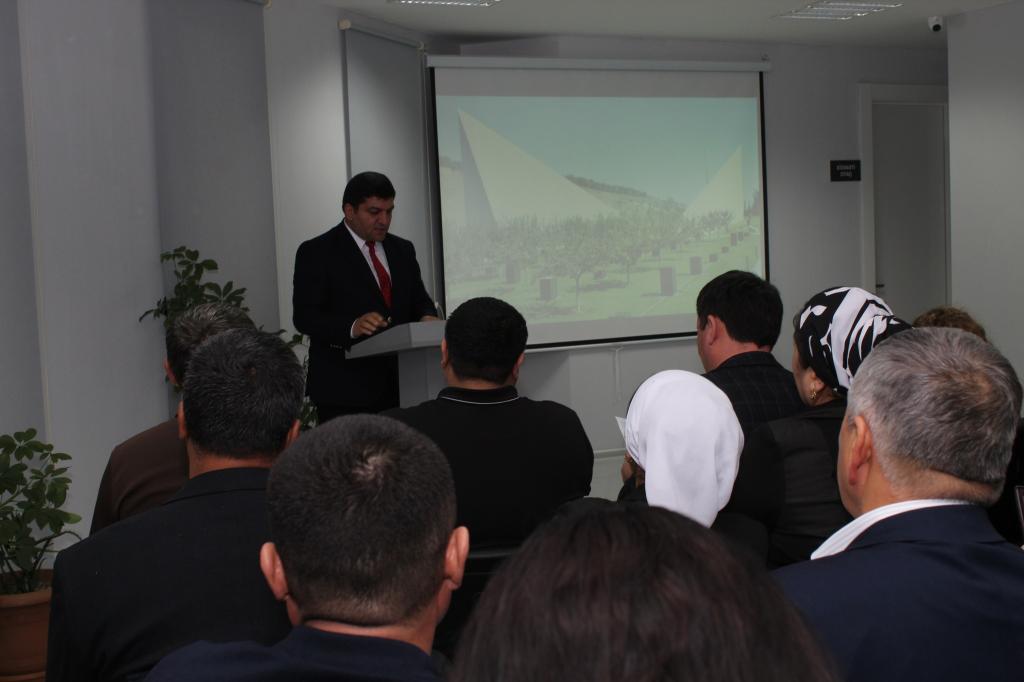 Azərbaycan Dövlət Pedaqoji Universitetinin Quba filialının və Quba şəhərində “Soyqırımı Memorial Kompleksi”nin əməkdaşlığı çərçivəsində özbəkistanlı müəllimlər üçün təlim keçirilib.