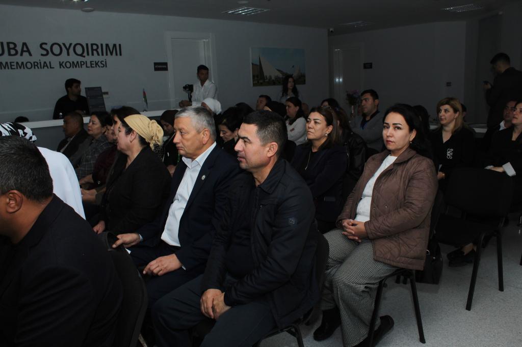 Azərbaycan Dövlət Pedaqoji Universitetinin Quba filialının və Quba şəhərində “Soyqırımı Memorial Kompleksi”nin əməkdaşlığı çərçivəsində özbəkistanlı müəllimlər üçün təlim keçirilib.