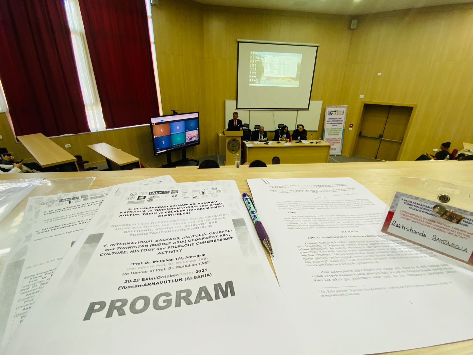5th International Conference and Exhibition on "Balkan, Anatolia, Caucasus, and Turkestan Geography, Art, Culture, History, and Folklore" Held in Elbasan, Albania