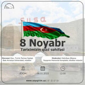 9 Noyabr – Dövlət Bayrağı Gününə həsr edilmiş vebinar keçirilib.