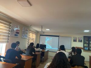Mingəçevir Dövlət Universitetinin tələbələri üçün Ustad dərsi keçirilib