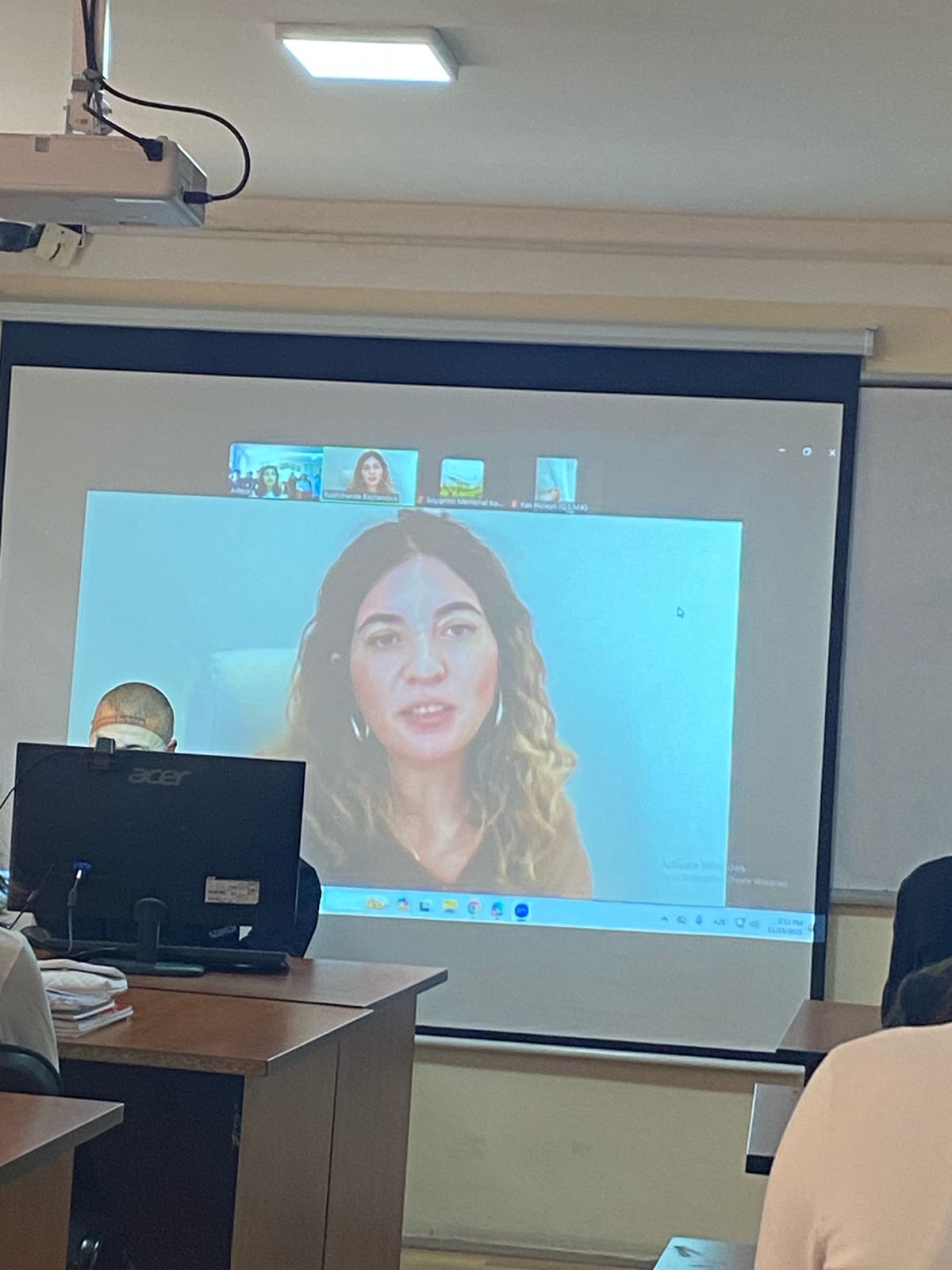 عقدت دورة تدريبية متقدمة لطلاب جامعة مينغاتشيفير الحكومية