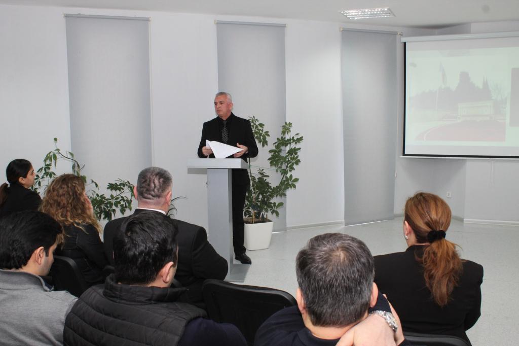 On the occasion of the anniversary of the January 20 tragedy, a commemorative event and masterclass titled 'January 20 – A Chronicle of Heroism' was organized in Guba. The event was held through the joint cooperation of the 'Genocide Memorial Complex' and the Guba District Branch of the New Azerbaijan Party
