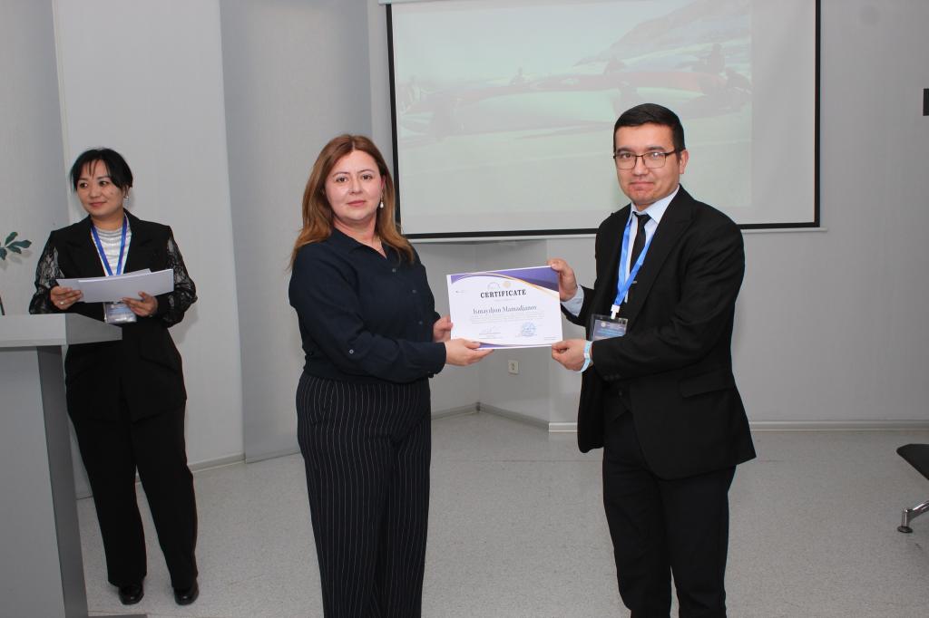 A training session titled “The Role of Museums and Reserves in Educating the Younger Generation” was held.