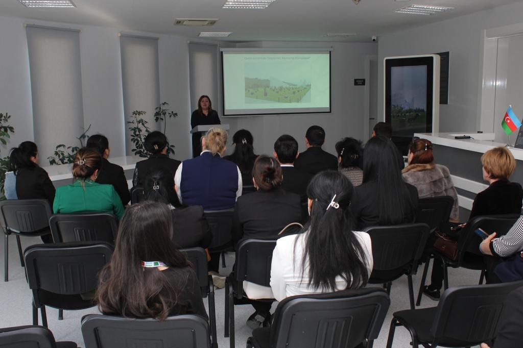 A training session titled “The Role of Museums and Reserves in Educating the Younger Generation” was held.