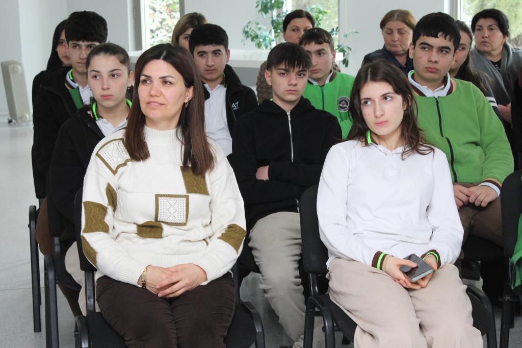 An event was held at the Genocide Memorial Complex in the city of Guba, which operates under the State Service for the Protection, Development, and Restoration of Cultural Heritage under the Ministry of Culture of the Republic of Azerbaijan, on the occasion of the 108th anniversary of the genocides committed against Azerbaijanis. The event was attended by staff members of the scientific department of the Memorial Complex, as well as teachers and students of the Guba District Physics, Mathematics, and Informatics Lyceum.