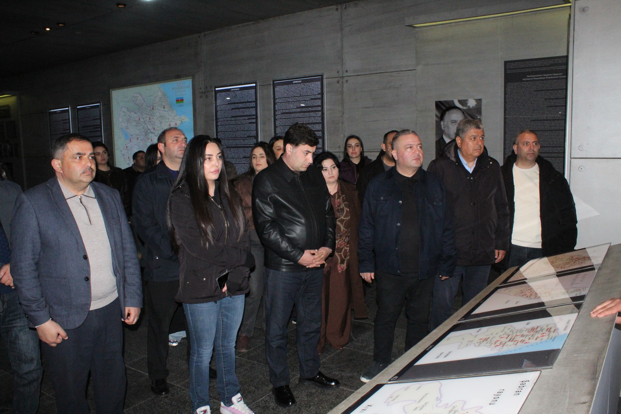 On the eve of the 108th anniversary of the genocides committed against Azerbaijanis in 1918, the flow of visitors to the Guba Genocide Memorial Complex continues. Among the visitors are employees of various state institutions.