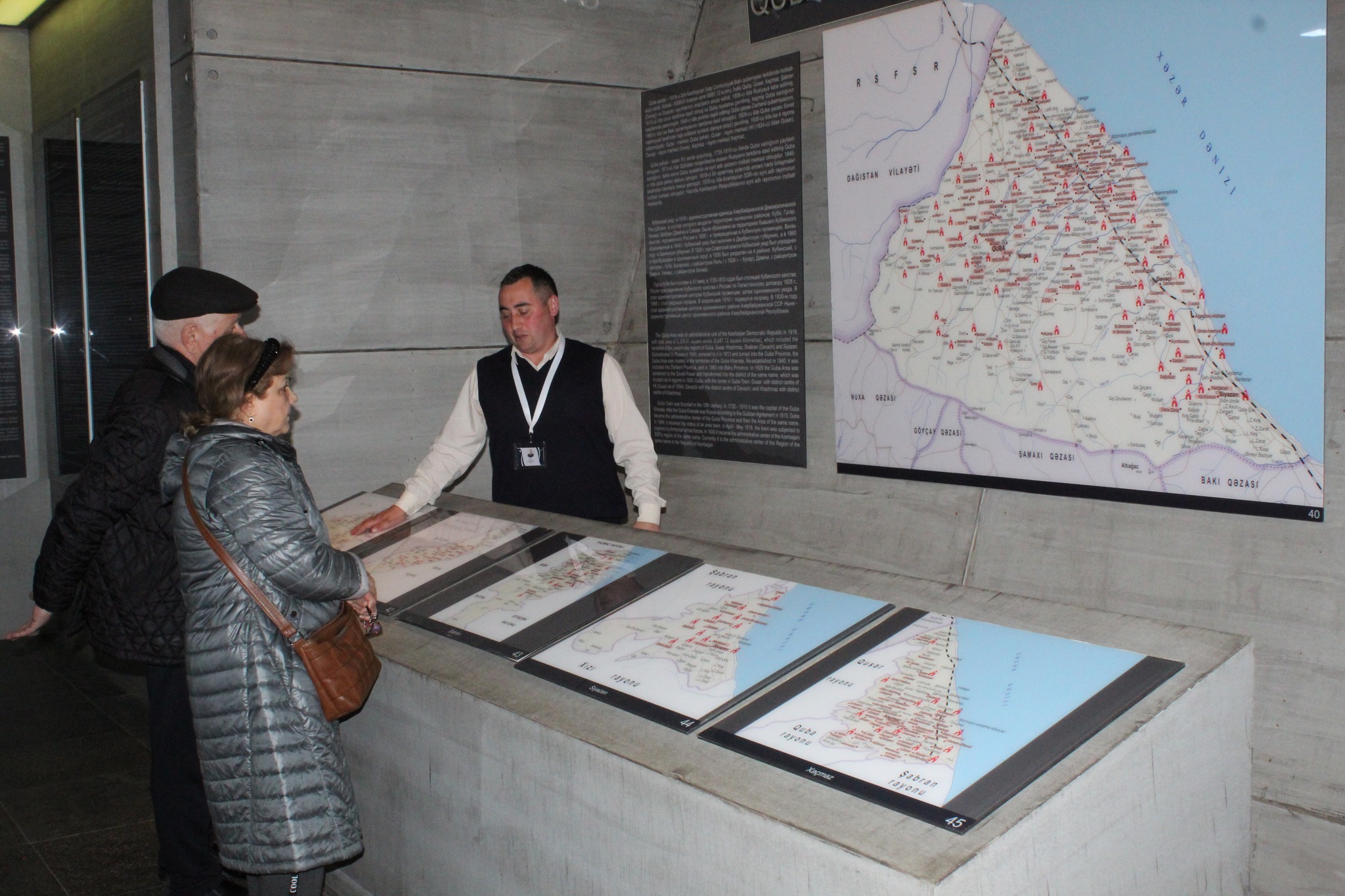 On the eve of the 108th anniversary of the genocides committed against Azerbaijanis in 1918, the flow of visitors to the Guba Genocide Memorial Complex continues. Among the visitors are employees of various state institutions.