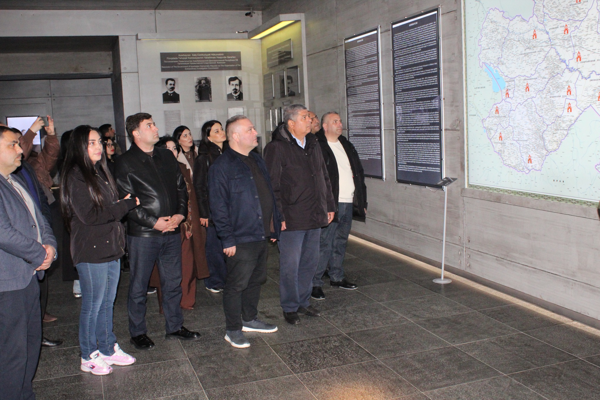 On the eve of the 108th anniversary of the genocides committed against Azerbaijanis in 1918, the flow of visitors to the Guba Genocide Memorial Complex continues. Among the visitors are employees of various state institutions.