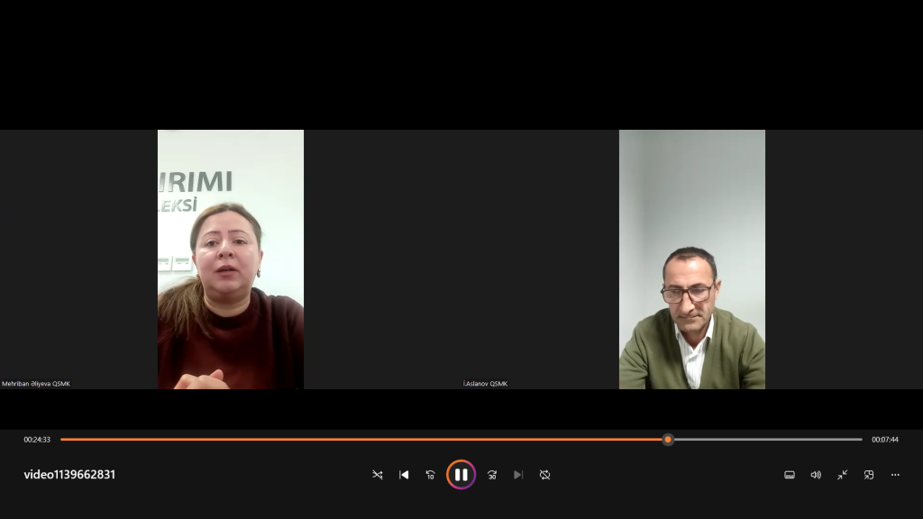 Another webinar titled “The Genocide Events Committed Against Azerbaijanis in 1918” was held. The webinar, organized by the Genocide Memorial Complex in the city of Guba—operating under the State Service for the Protection, Development, and Restoration of Cultural Heritage under the Ministry of Culture of the Republic of Azerbaijan—took place as a continuation of this series.