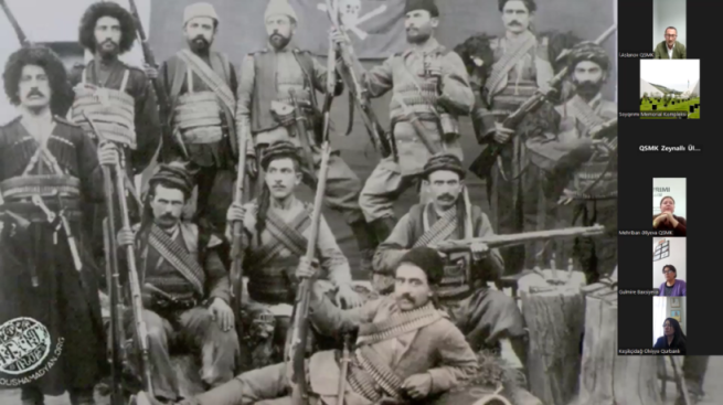 Another webinar titled “The Genocide Events Committed Against Azerbaijanis in 1918” was held. The webinar, organized by the Genocide Memorial Complex in the city of Guba—operating under the State Service for the Protection, Development, and Restoration of Cultural Heritage under the Ministry of Culture of the Republic of Azerbaijan—took place as a continuation of this series.