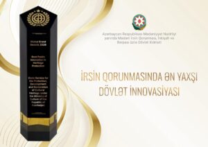 Azərbaycan mədəni irs sahəsində qlobal innovasiya liderləri sırasında yer aldı
