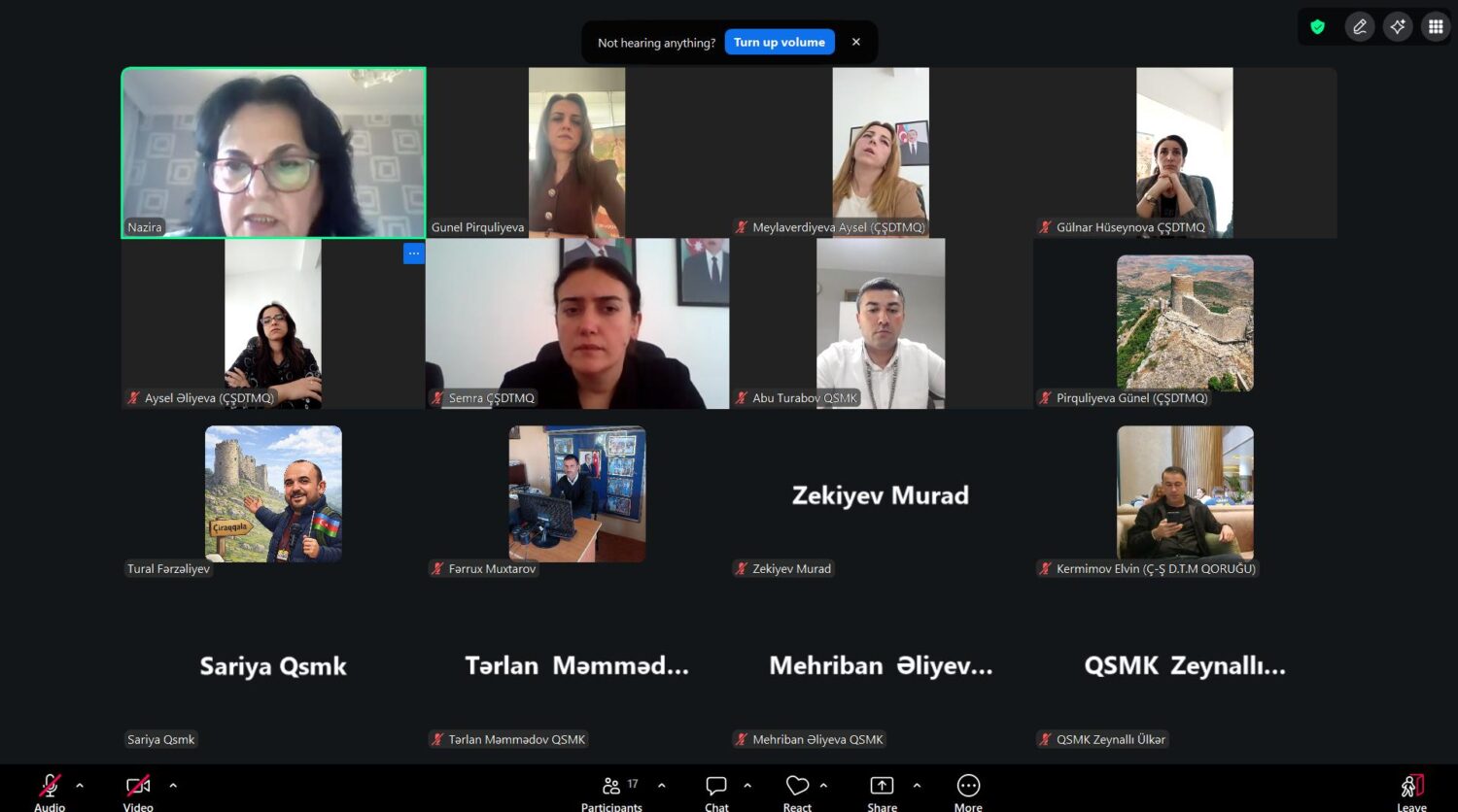 Mədəniyyət Nazirliyi yanında Mədəni İrsin Qorunması, İnkişafı və Bərpası üzrə Dövlət Xidmətinin tabeliyində fəaliyyət göstərən “Çıraqqala-Şabran” Dövlət Tarix-Mədəniyyət Qoruğu və Quba şəhərində “Soyqırımı Memorial Kompleksi”nin birgə əməkdaşlığı çərçivəsində 18 May – Beynəlxalq Muzeylər Günü münasibətilə “Virtual sərgilər və müasir təqdimat” adlı onlayn konfrans təşkil olunub.