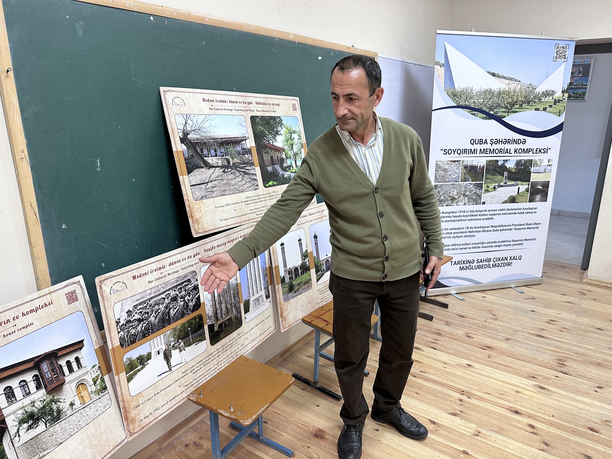“Mədəni irsimiz: dünən bu gün – Qarabağ abidələri” adlı sərgi təşkil olunub.