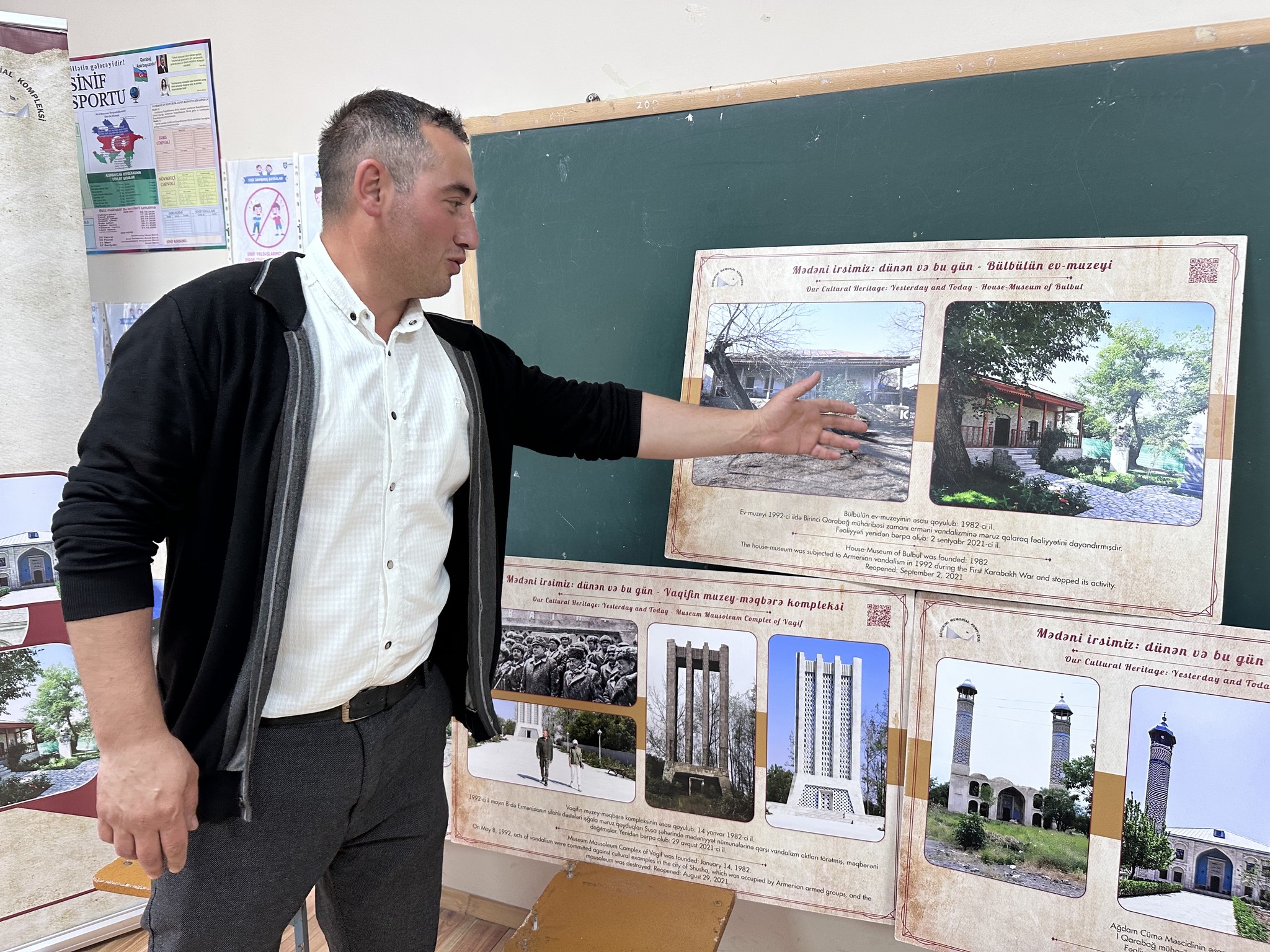 “Mədəni irsimiz: dünən bu gün – Qarabağ abidələri” adlı sərgi təşkil olunub.