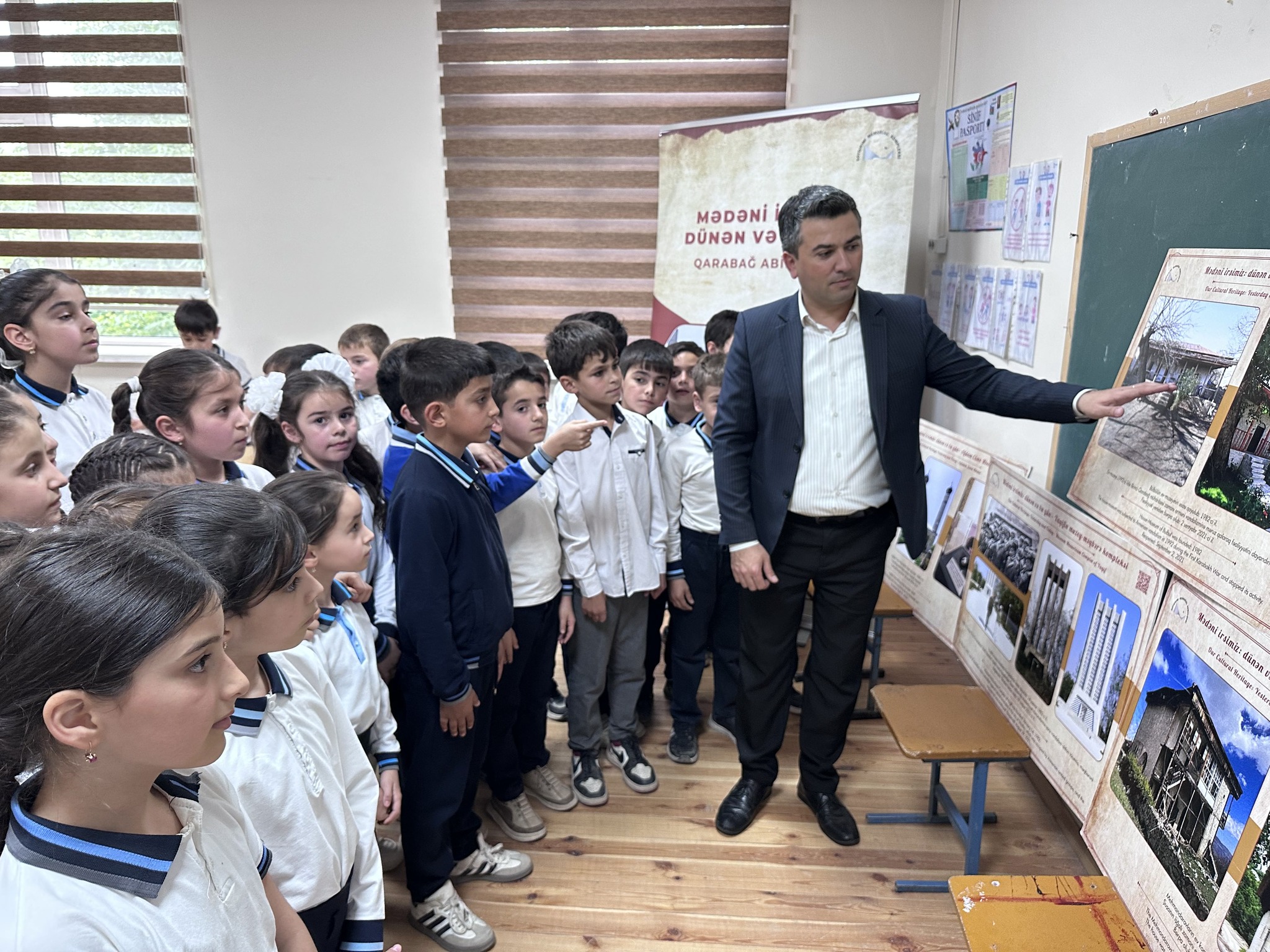 “Mədəni irsimiz: dünən bu gün – Qarabağ abidələri” adlı sərgi təşkil olunub.