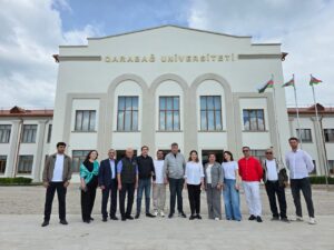 Сотрудники «Мемориального комплекса геноцида» в городе Губа совершили поездку на освобождённые от оккупации территории, в города Агдам, Шуша, Ханкенди и Ходжалы.